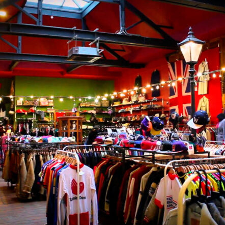 Loja de roupas em Londres